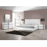 Ensemble de chambre configurable avec lit plateforme rembourrée Kajal