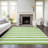 Washable Striped Indoor / Outdoor Rug-571790444