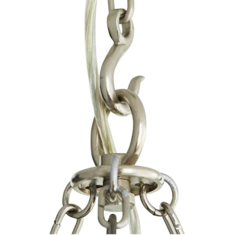 Light Drum Tier James Arteriors Charlien, Or poli, Nickel brossé, 24 po de largeur x 30 po de hauteur