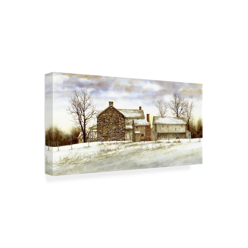 Art sur toile Bradley Hendershot PETER FARMSTEAD, H 12 po x l 24 po