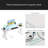 Thick Desktop Board Computer Desk-407642968