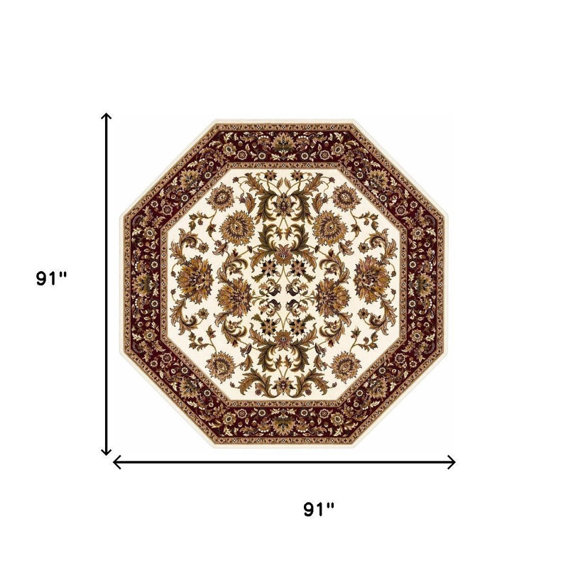 Tapis octogonal 7 pi