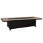 Elba Aluminum Outdoor Fire Pit Table-553030080-553029950-553550047