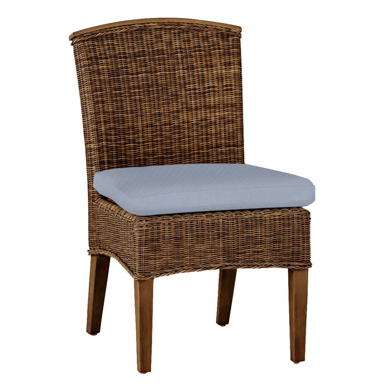 Chaise d'appoint Astoria tissée - huître / huître, Huître, Pas de soudure, Chambray tonnelle