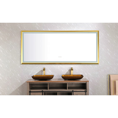 84 po X P 48 po Miroir de salle de bain H