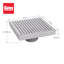 Drain de douche carré en acier inoxydable 6 po. X 6 po.-85194552-85200409