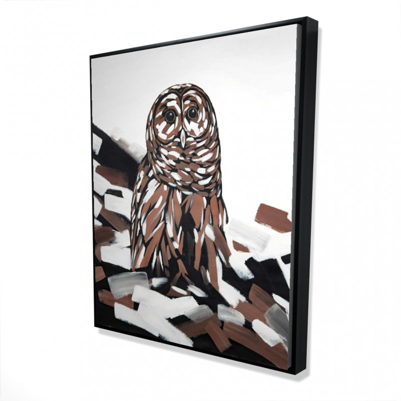 «Tawny Owl», reproduction sur toile