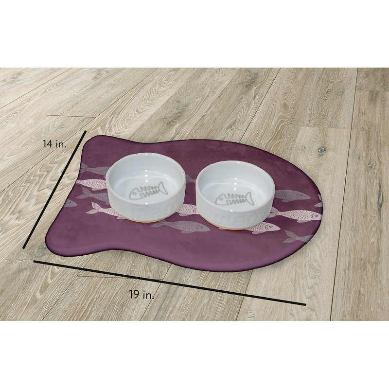 Napperon en forme de poisson