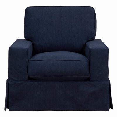 Gauvin Box Cushion Armchair Slipcover