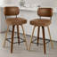 Tabouret de bar et de comptoir pivotant Cicero-2129200774-2098153215-2082602107