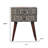 Caramel Edessa Bone Inlay Bedside