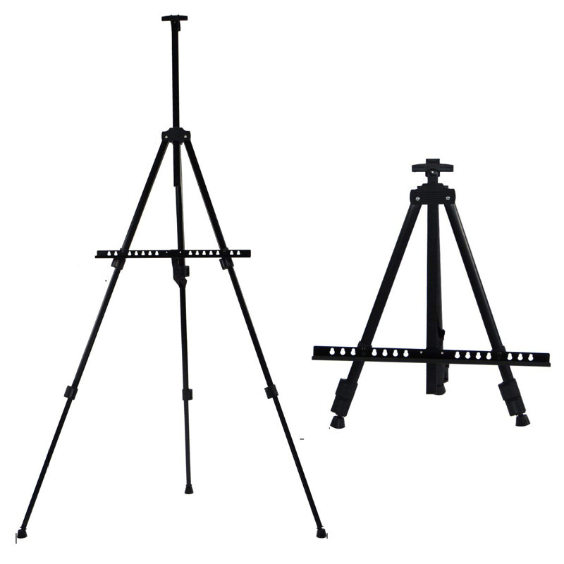 Blue Elephant Folding Adjustable Metal Tripod Easel