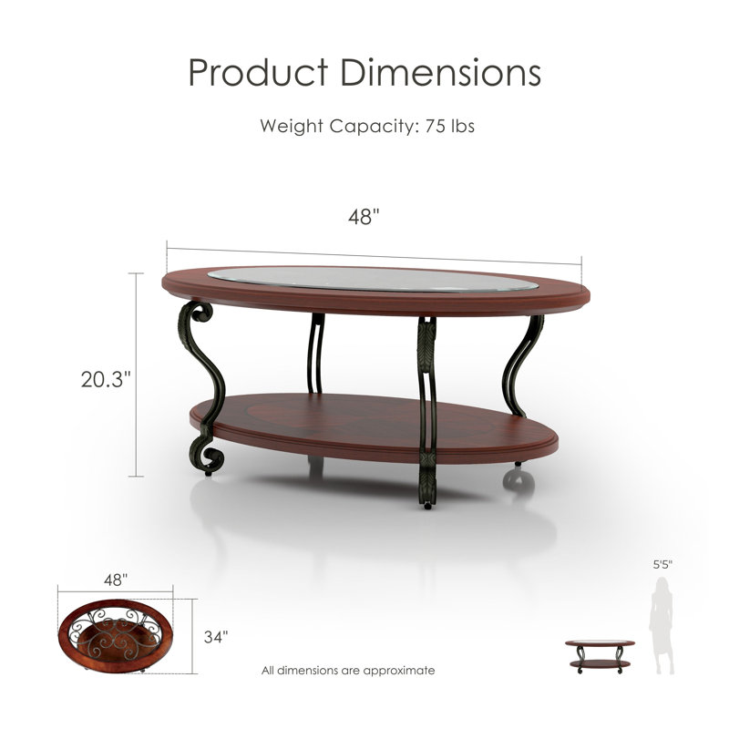 Fedak 4-Piece Living Room Table Set
