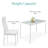 Medardas 6 - Person Glass Top Four Leg Dining Set-1307167199