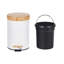 Set of 2 Pedal Waste Bins 3 L ECOSMART Metal-1507715289