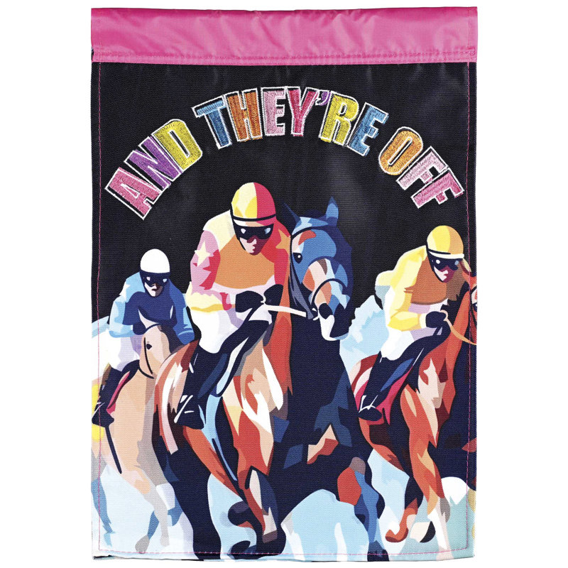 Drapeau et ils sont hors 13 x 18