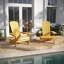 All-Weather Poly Resin Indoor/Outdoor Folding Adirondack Chairs-88681487