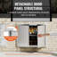 VEVOR 31x24 Inch BBQ Island Access Door Outdoor Kitchen Door Stainless Steel