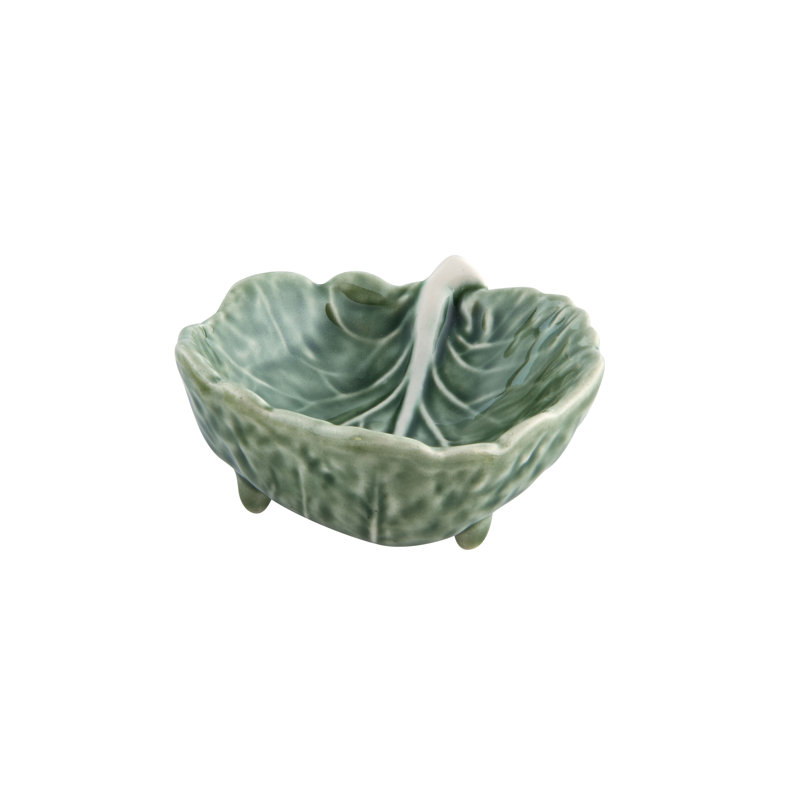 Cabbage Earthenware Dessert Bowl