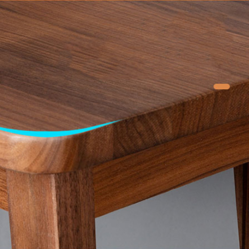 Console en bois d'orme massif