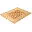 Tapis beige / brun clair noué à la main Trex Mogul 8 pi 3 po x 10 pi 2 po Trex