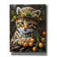 «Cat Lynx With Berries» par Momart, art mural sur toile-1073047942
