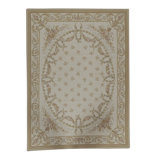 Hand-Knotted High-Quality Beige and Taupe Area Rug
