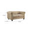 Causeuse Chesterfield à accoudoirs roulés 61 po Leite-1269509921