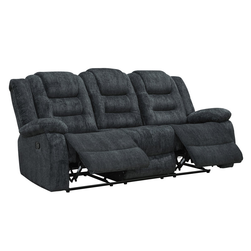 Ensemble de canapé inclinable manuel Blagota, 3 pièces: canapé, causeuse, fauteuil inclinable
