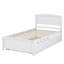 Lit plate-forme avec lit gigogne-658363910