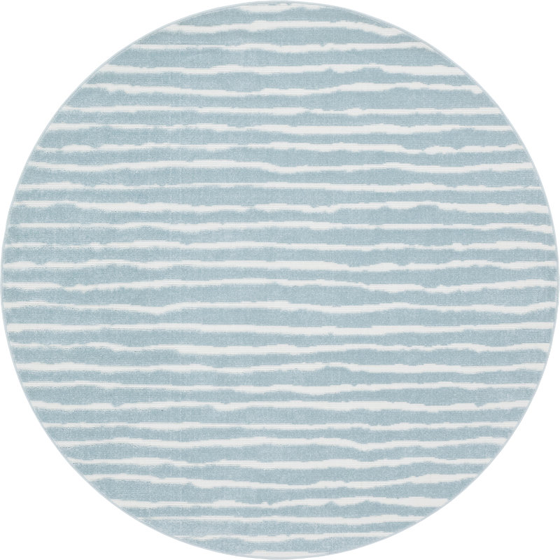 Tapis d'extérieur Ola, Rond 8 pi