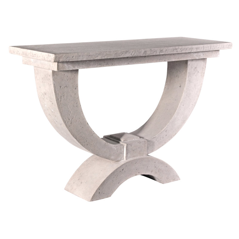 Moderno Arch of Stone Console Table