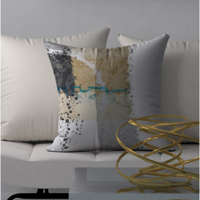 Housse de coussin carrée flip Trust