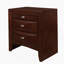 LUCILLE MERLOT NIGHTSTAND, un incontournable fonctionnel et élégant pour la chambre à coucher avec des tiroirs spacieux et un design élégant-680712284