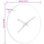 Bakhva Manufactured Wood Wall Clock