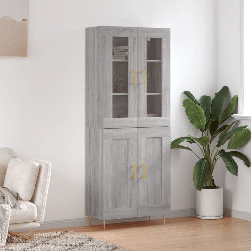 Minhal 69.5cm Sideboard, Grey Sonoma