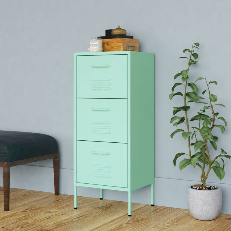 Classeur autoportant avec tiroirs pour le bureau, Pink