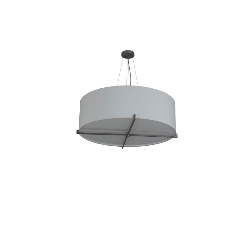 Luminaire suspendu 4 lumières Cilindro