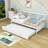 Daybed Wood Bed with Trundle-626838707-626838706
