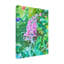 Art mural sur toile tendue - "Buisson papillon rose clair" Suzanne Allard pour décoration de salon, de chambre à coucher ou de bureau - 14 x 19