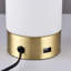 Sofia 24Cm Touch Table Lamp with USB-23990618