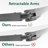 10x8 ft. Powered Retractable Patio Awnings, Outdoor Sunshade Canopy with Remote-107785772