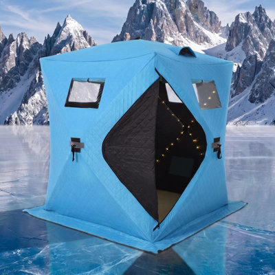 Abri de pêche sur glace Hub Blue