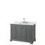 Ensemble de meuble-lavabo simple 48 "avec miroir Deborah-23113218-80209507