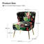 Amata Wooden Upholstery Armless Accent Chair-1295756618