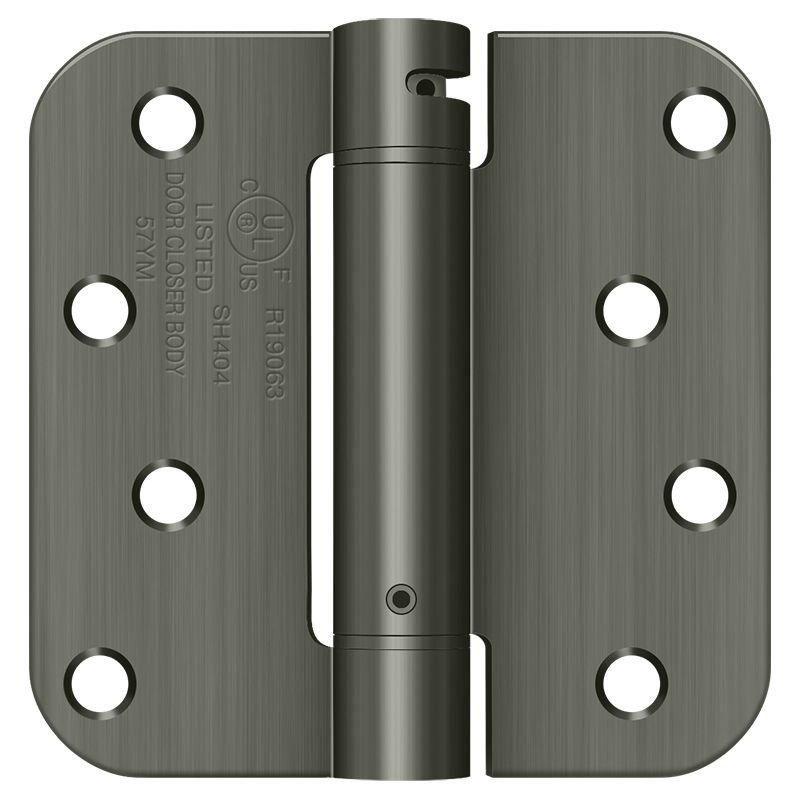 Steel Hinge, Antique Nickel