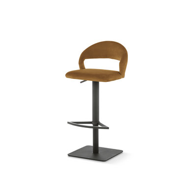 Denver Upholstered Adjustable Height Bar Stool