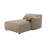 Light Brown Suede Sectional Sofa
