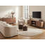 TV Stand COWELL Dark Brown
