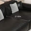 Chaise longue en similicuir Simple Living Room-108308191-108308190